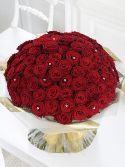 100 Roses Hand tied